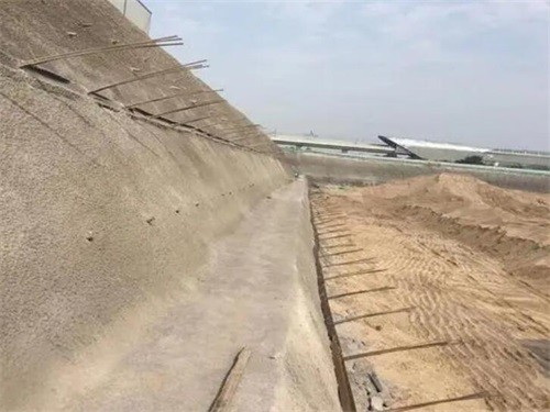舞阳河道边坡加固